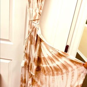 Young, Fabulous and Broke midi wrap dress, size L